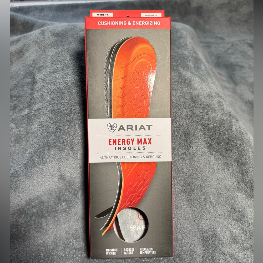 Ariat Energy Max Insoles - wide Square Toe